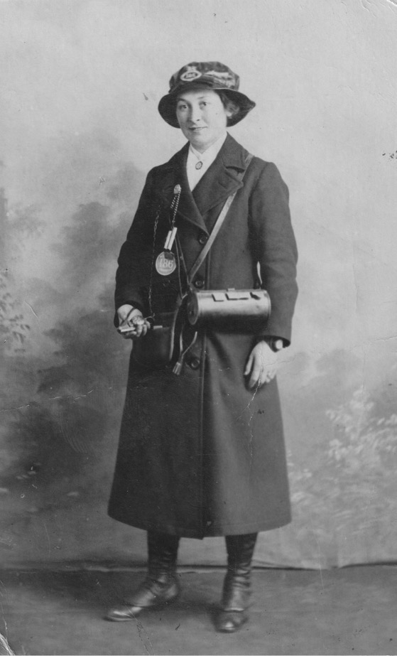 Norwich Electric Tramways Great War tram conductress