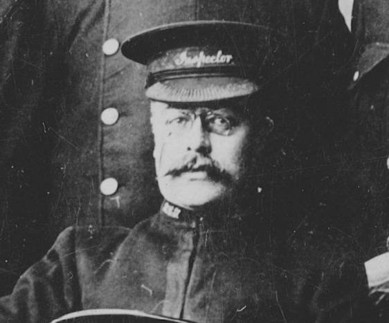 Rawtenstall Corporation Tramways inspector 1909