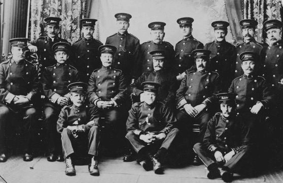 Rawtenstall Corporation Tramways staff photo 1909