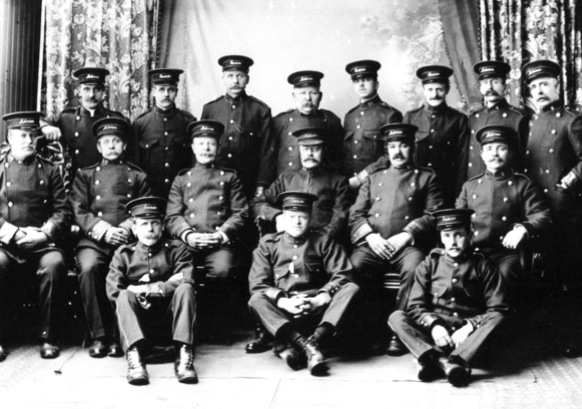 Rawtenstall Corporation Tramways staff photo 1909 