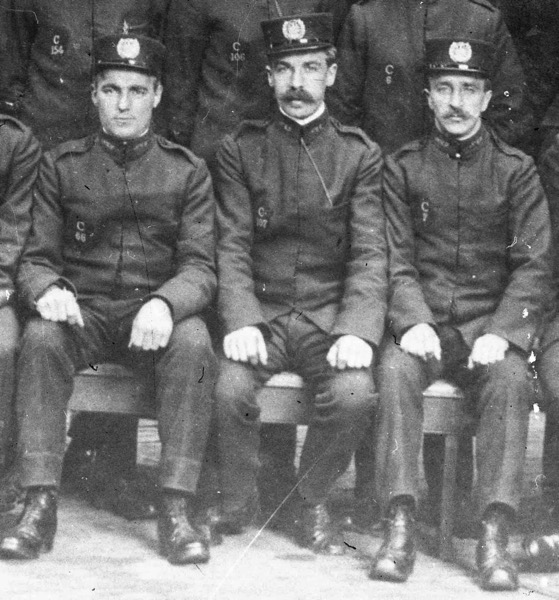 Nottingham Corporation Tramways conductors