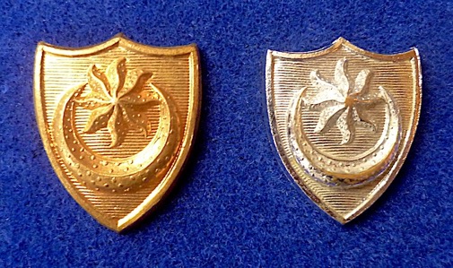 Portsmouth Corporation Tramways cap badges