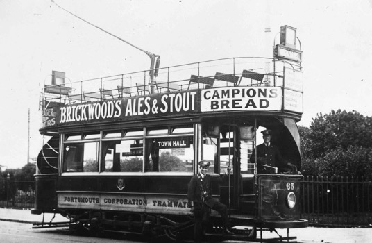 Portsmouth Corporation Tramways Tram No 65