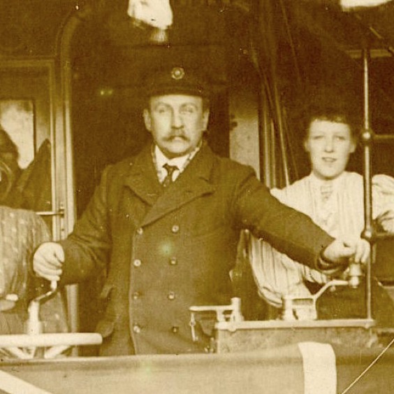 Paisley DIstrict Tramways Company inspector
