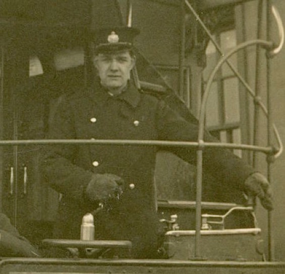Paisley  District Tramways tram driver Great War