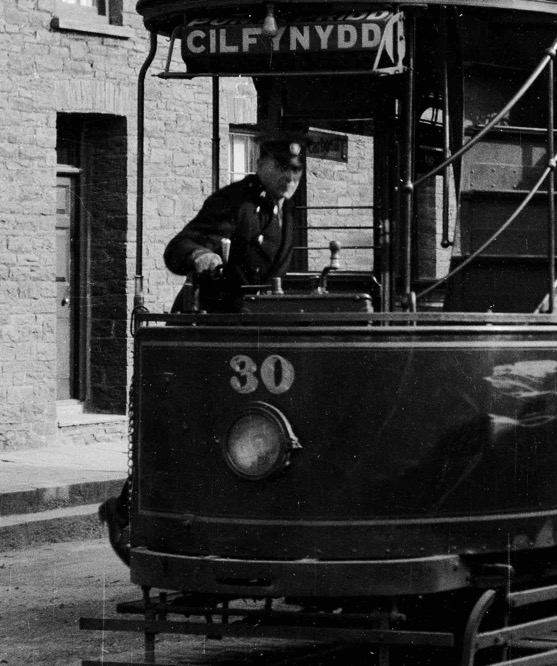 Pontypridd Urban District Tramways Tram motorman driver
