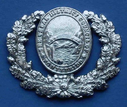 Pontypridd Urban District Council cap badge