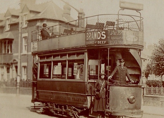Northampton Corporation Tramways Tramcar No 19