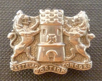 Northampton Corporation Tramways municpal cap badge