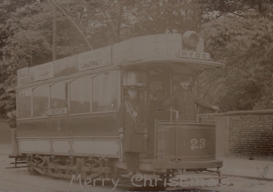 Oldham, Ashton and Hyde Electric Tramways Tram No 23