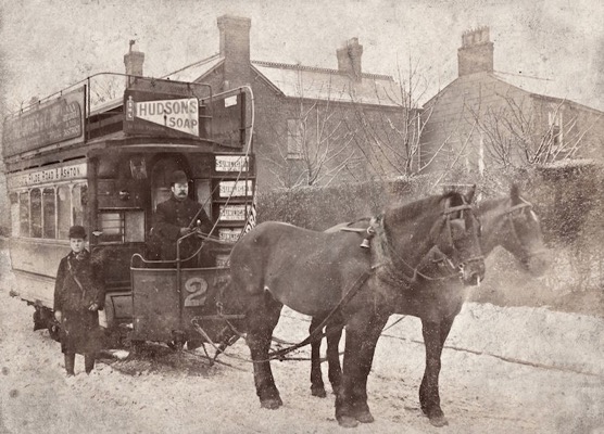 Preston Corporation Horse tram No 27 