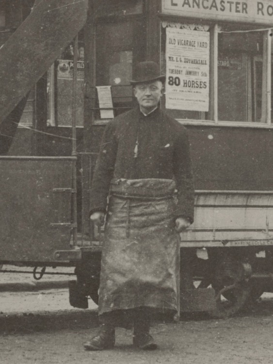 Preston Horse Tramways driver 1903