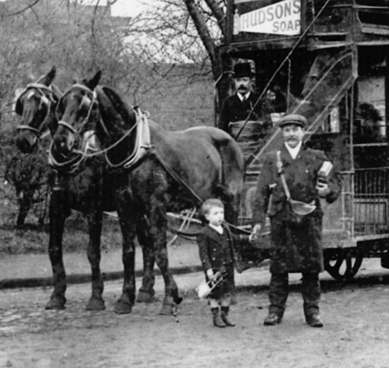 Preston Horse Tramways crew 1903