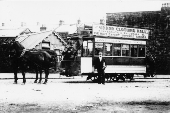 Preston Corporation Tramways horse tram Lancaster Road