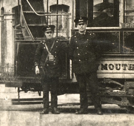 Plymouth Corporation Tramways crew