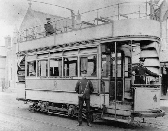 Poole and District Tramways Tram No 4