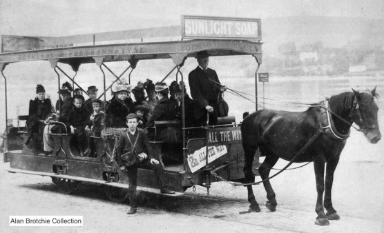 Rothesay Tramways Company horse tram Port Ballatyne