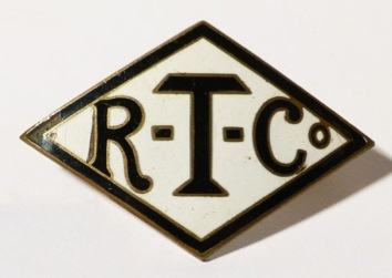 Rothesay Tramways Company cap badge
