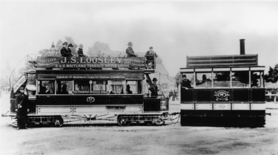 North London Tramways Steam Tram Merryweather No 10 1885