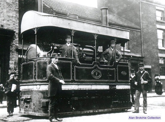North Staffordshire Tramways Steam Tram No 7 1882