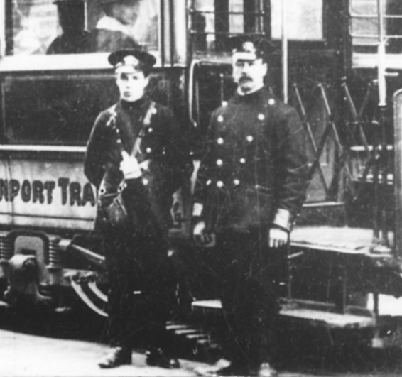 Plymouth, Stonehouse and Devonport Tramways crew