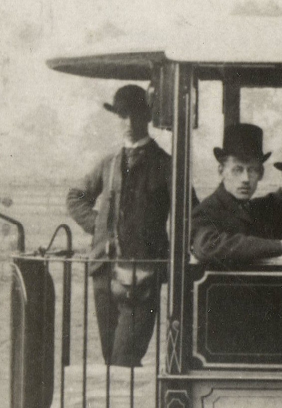 Northampton Street Tramways tram conductor 1886
