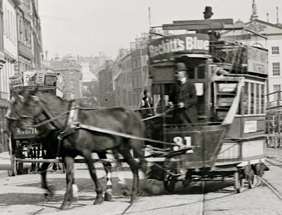 Nottingham and District Tramways horse tram No 31