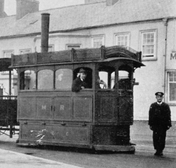 Portstewart Steam Tram crew