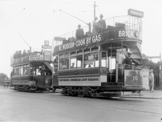 Portsdown and Horndean Light Railwa Tram No 16