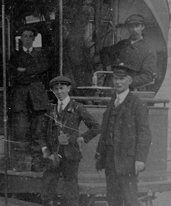 Portsdown and Horndean Light Railway tram inspector