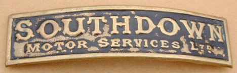 Southdown Motor Services 1930s cap badge