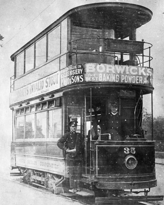 South Shields Corporation Tramways Tram No 35