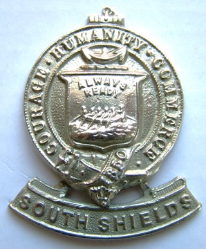 South Shields Corporation Tramways cap badge