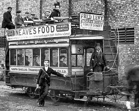 South Shields Tramways and Carriage Company horse tram No 10
