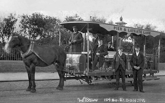 South Shields Tramways and Carriage Company horse tram No 12