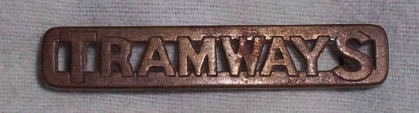 London Tramways collar badge