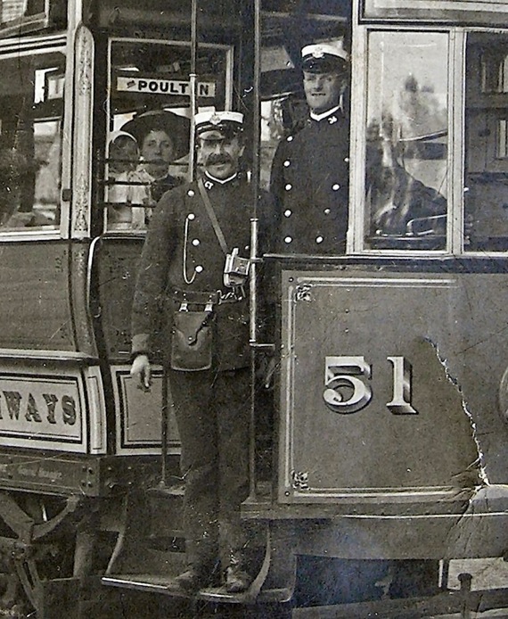 Wallasey - tram conductor Wiliam Henry Davis
