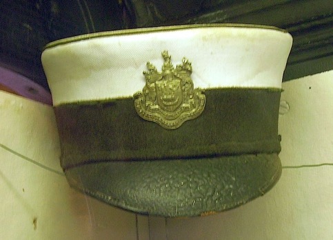 Wallasey Corporation Tramways kepi cap and cap badge