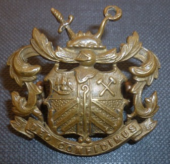 West Ham Corporation Tramways epaullet / collar badge