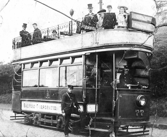 Salford Corporation Tramways Tram No 777 at Heaton Park