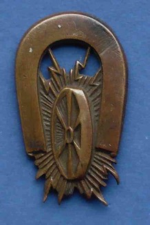 Sheerness and District Tramways cap badge