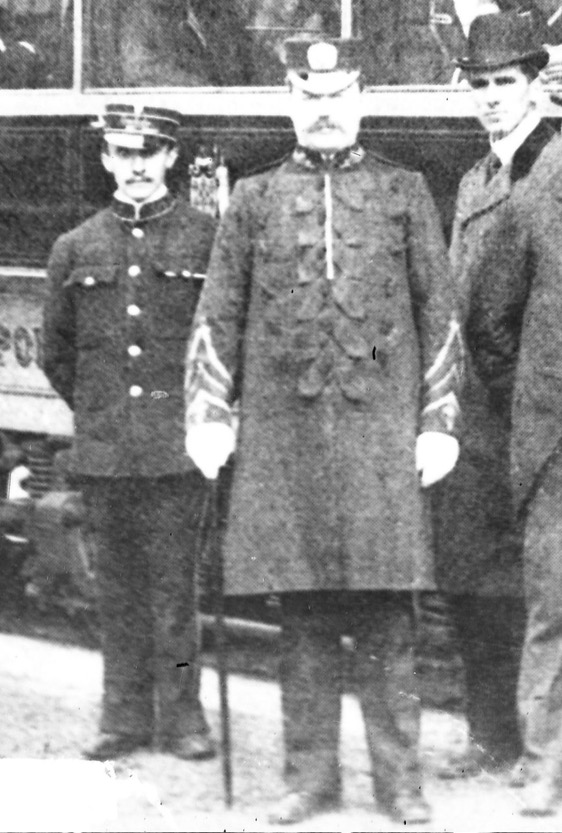 Stockport Corporation Tramways chief inspector circa 1901