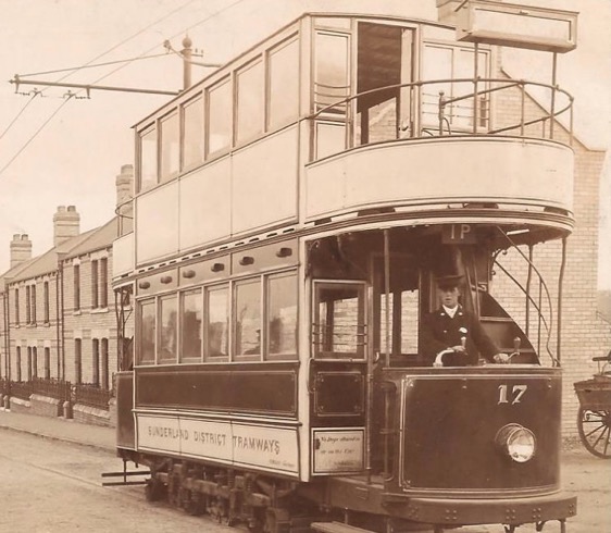 Sunderland District Electric Tramways Tram 17