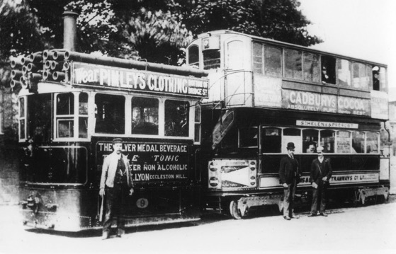 St Helens Steam Tram No 9 1891