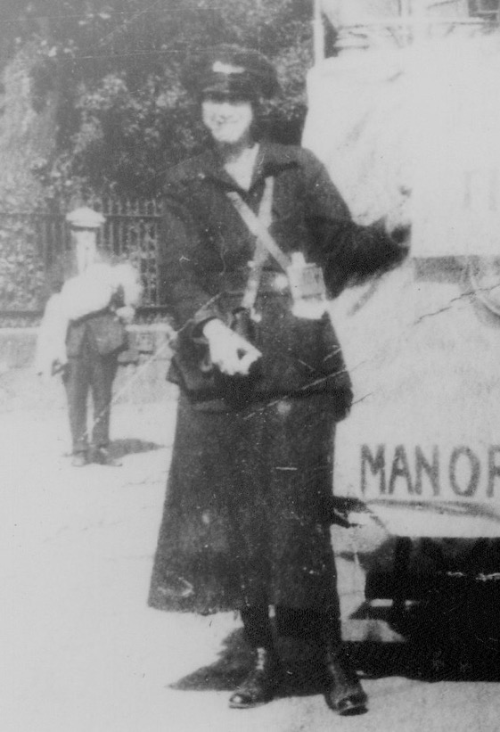 Scarborough Tramways Great War conductress