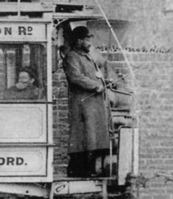 Southwark and Deptford Tramways horse tram driver