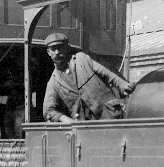 Wolverton and Stony Stratford Tramway steam tram driver