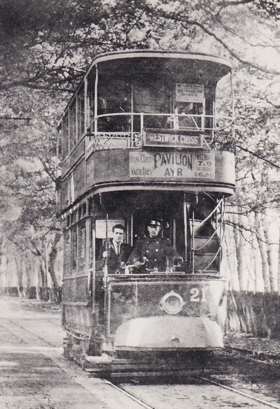 Ayr Corporation Tramways Tram No 21 Rozelle Woods