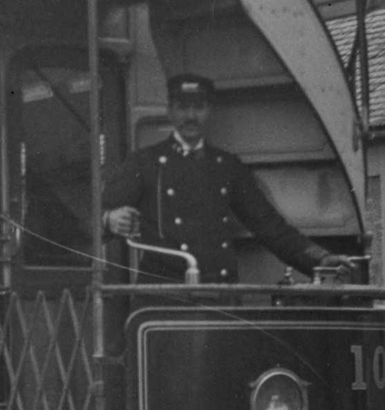 Ayr Corporation Tramways motorman 1901