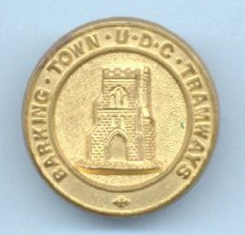 Barking Town Tramways cap badge